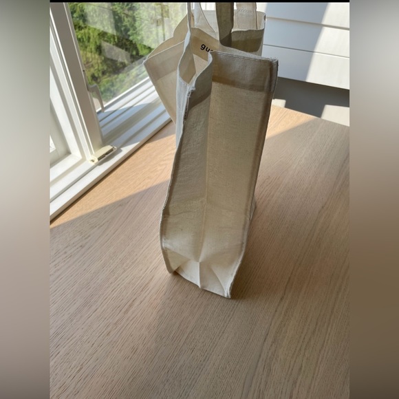 GUCCI- Linen Canvas Tote Bag- 15in x 13.5in - Picture 8 of 9